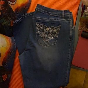 Faded glory straight leg jeans